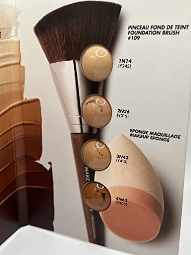 Hd Skin Foundation Make Up For Ever Shade Finder - 1N14, 2N26, 3N42, 4N62 Sample Pack 4X0.63Ml-4X0.02 Fl.oz #TOP24