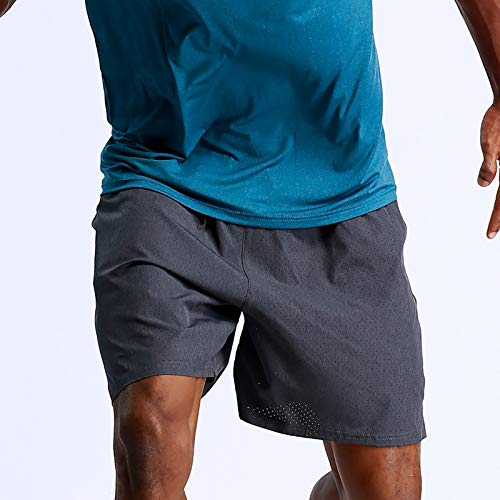Ajcoflt Calções esportivos masculinos para corrida respirável malha esportiva roupas esportivas elás