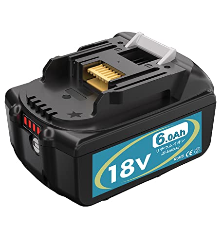 マキタバッテリー18v 6A新品未使用 2025年最新】Yahoo!オークション -マキタ 18v バッテリー 6.0ah
