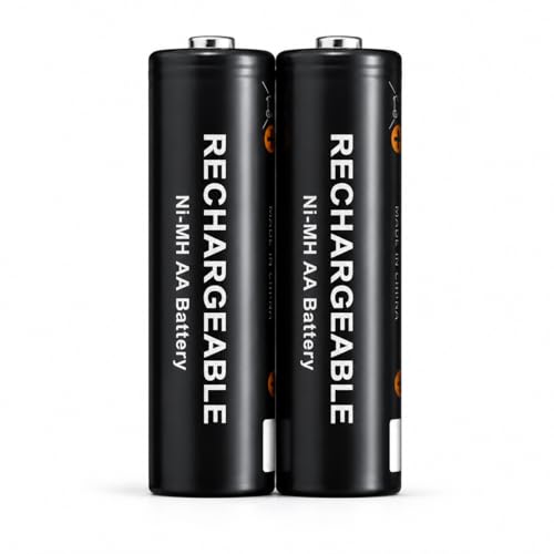 Image of AA Rechargeable Battery 2300mAh Ni-MH 1.2V Pack of 2