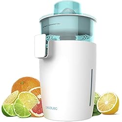 Exprimidor Citricos Electrico Cecotec Exprimidor Naranjas Eléctrico Zitrus TowerAdjust Easy. 350 W, Filtro regulador de Pulpa, 2 Conos Desmontables de Diferente tamaño, Tambor Libre de BPA, Capacidad de 0,5 L