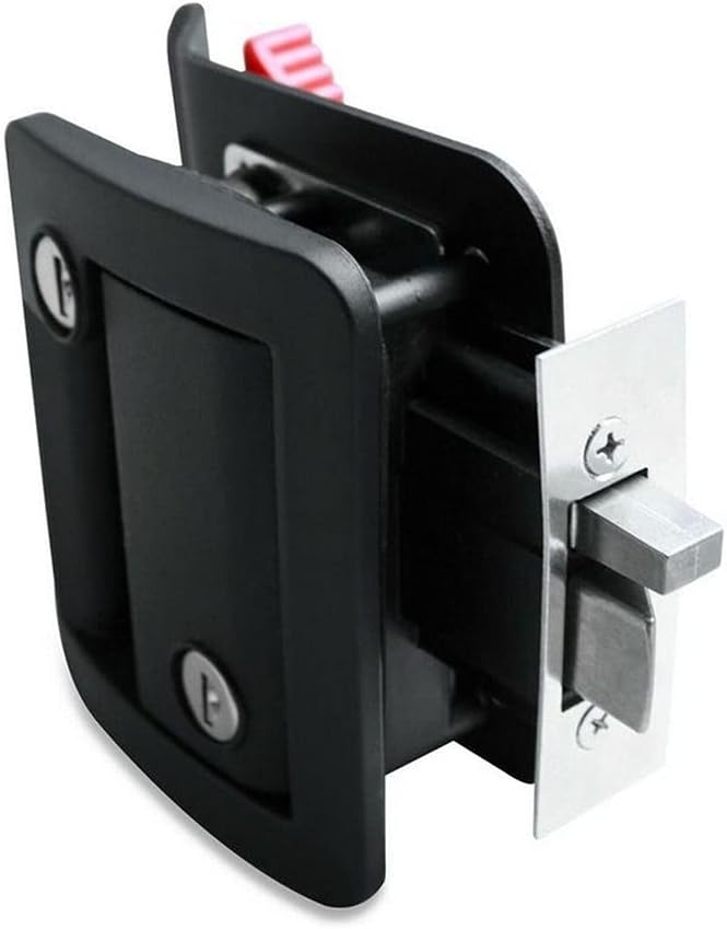 Door Locks Travel Trailer Lockset with Built-in Deadbolt with Nylon Components for Furniture Hardware Accessories
