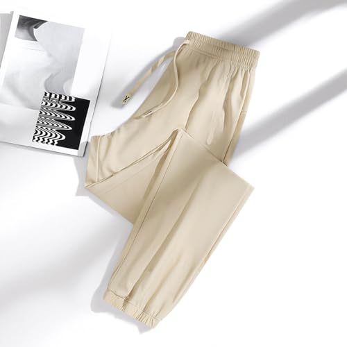 Image of Ice Silk Pants for Women Plus Size Quick Dry Athletic Pant Sports | Outdoors with Pockets