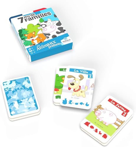 Jeu de 7 famille Cartamundi Mes animaux préférés - vue 7