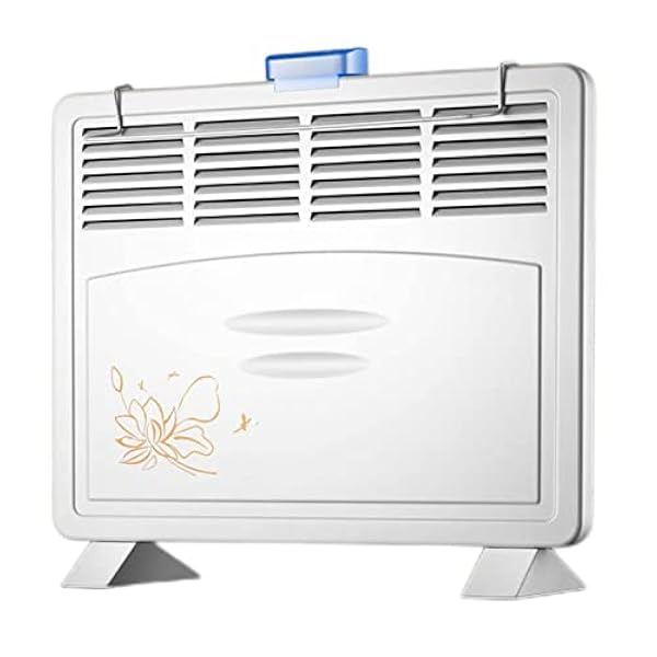 Riscaldatore Elettrico con termostato, convettore a Parete, Risparmio energetico, 3 impostazioni di Calore, Protezione da surriscaldamento e Protezione da spegnimento Automatico, Impermeabile, riscal