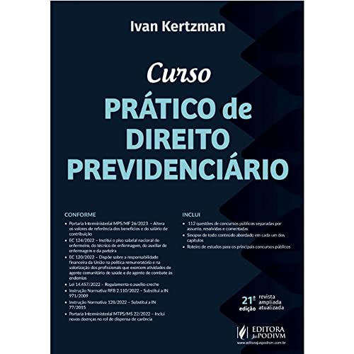Curso Prático de Direito Previdenciário - 21ª Edição (2023)
