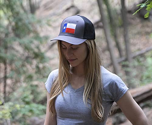 Image of International Tie State Hat for Men and Women, Adjustable Snapback Trucker Baseball Cap with Embroidered Patch