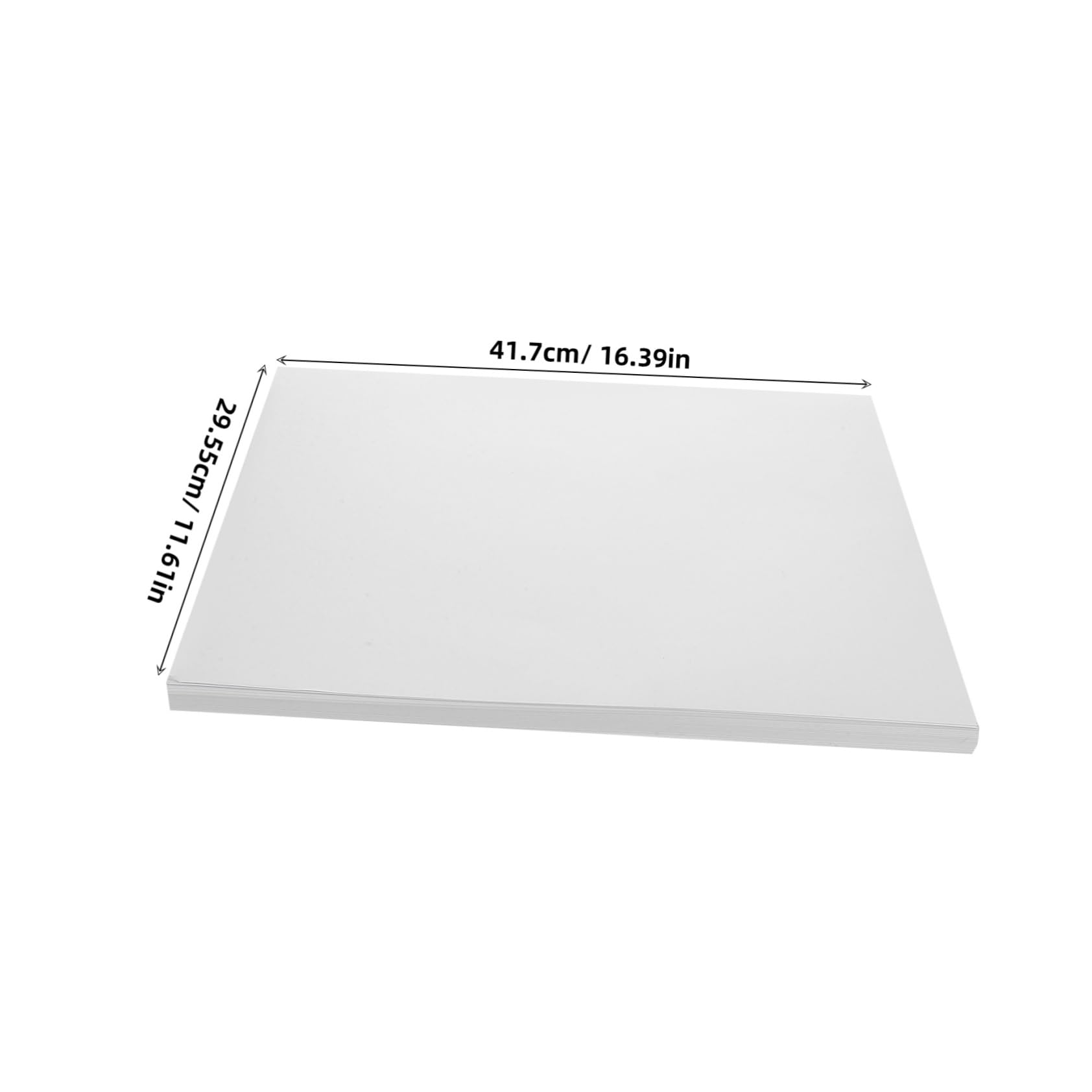 Uonlytech 100 Sheets Architectural Paper Drafting Drawing Heavyweight Craft Paper for Technical Sketches Marker Art Watercolor and Creative Work