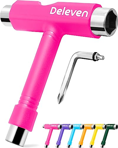 Deleven All-in-One Multifunktions-Leichtgewichtiges Tragbares Skate Tool mit 2-in-1 Inbusschlüssel...