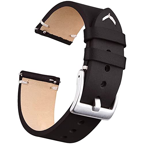 Bracelet en cuir authentique vintage pour homme et femme élégant