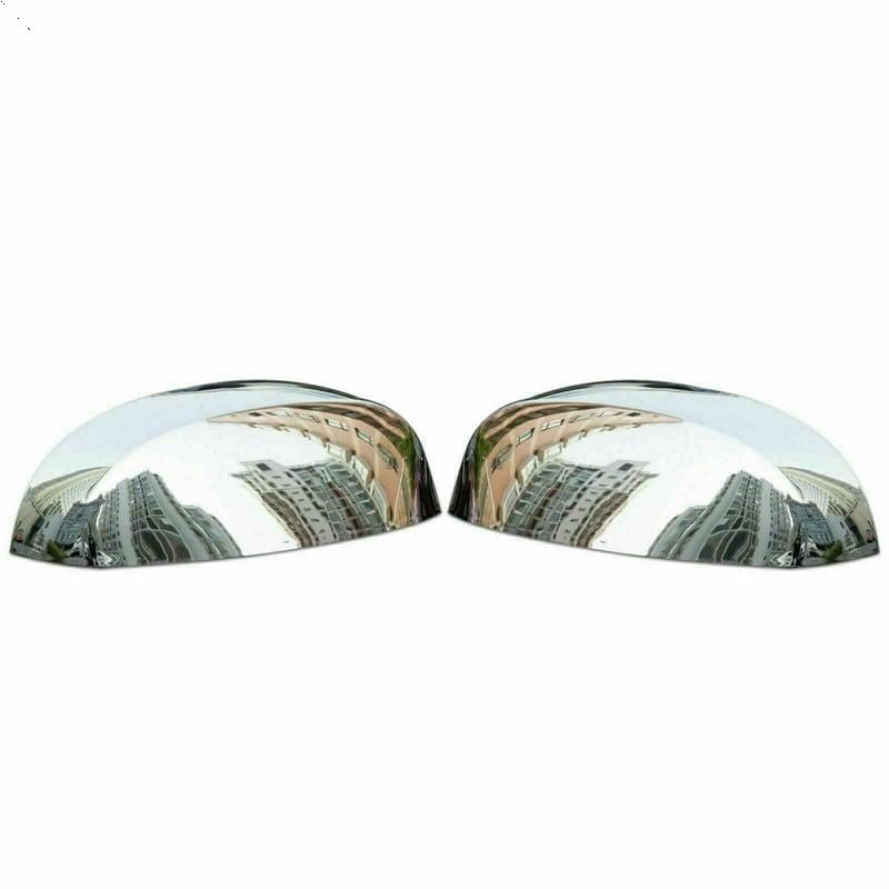 2pcs Chrome Side Rearview Mirror Cover Cap for Chevy Silverado 2007-2013 Top Mirrors Cover Replacement