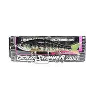 Leurre Flottant Jackall Dowzswimmer 220 SF RT, Couleur Largemouth Bass, Neuf
