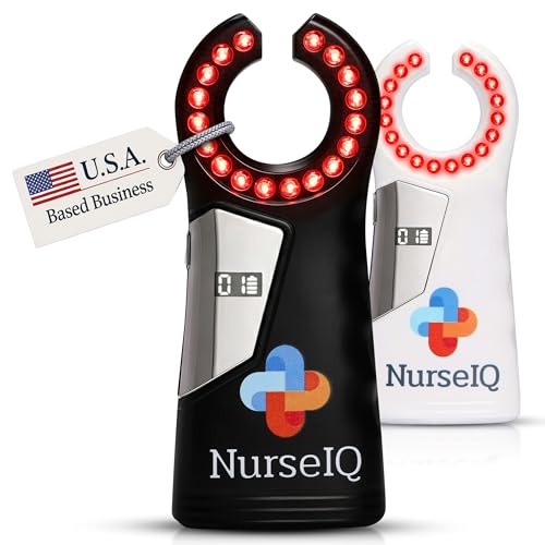 Vein Finder for IV Access Phlebotomy – Portable Red LED Hand Held Vein Finder for Nurses,...
