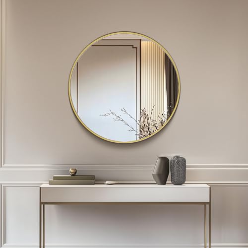 Image of NEWBULIG 20IN Round Bathroom Wall Mirror