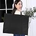 Canvas Art Portfolio Carry Bag Large Size A2 Artist Portfolio Case Drawing Board Bag Lightweight Poster Board Storage Bag Artwork Drawing Painting Photography SketchingArt Supplies Organizer (68x53CM)