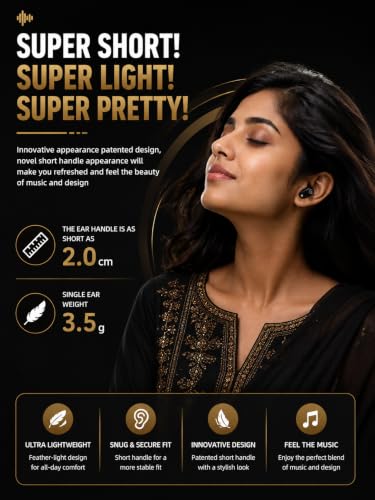 Image of TWS G12 Bluetooth 5.4 Wireless Earbuds with ENC Noise Cancellation, Deep Bass Stereo Sound, HD Calling Mic, Touch Control, 50H Playtime, USB-C Fast Charging Case, Low Latency TWS Earphones