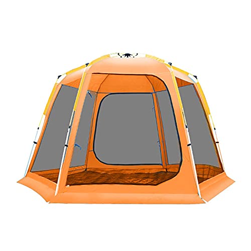 Tente de camping 2 chambres résolvant le manque d'espace pour 8 à 12 personnes