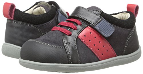 See Kai Run Trevor Flat (Infant/Toddler),Black,4 M Us Toddler #TOP6