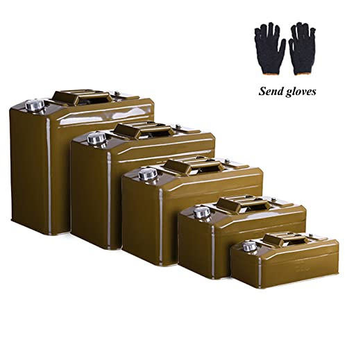 Jerrican essence en metal horizontal 20L 30L 40L avec bec verseur - 4