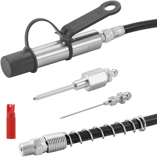 VEVOR Grease Gun Coupler, 10000 PSI High Pressure, 3Jaw