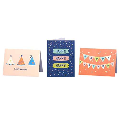 American Greetings Cartões de aniversário em branco sortidos (48 unidades)