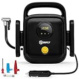 Car Air Pump Tire Pump - Air Portable Compressor Tire Inflator - Portable Air Compressor for Car - Tire Inflator Air Compressor Pump - Automatic Pump for Car Tire & other Inflatables