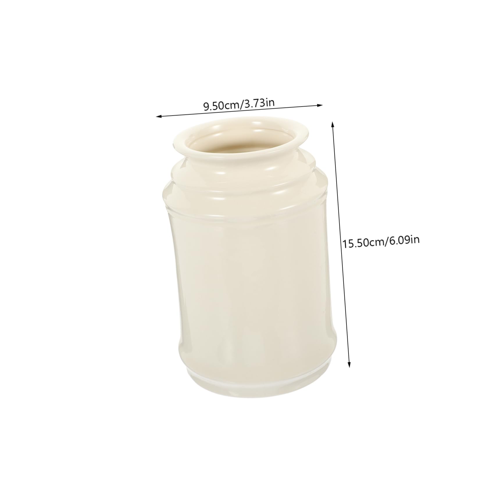 Cabilock Ceramic Kitchen Utensil Holder Multi Functional Storage Can for Chopsticks Cutlery Sturdy Design for Countertop Organization Housewarming present Kitchen Accessory