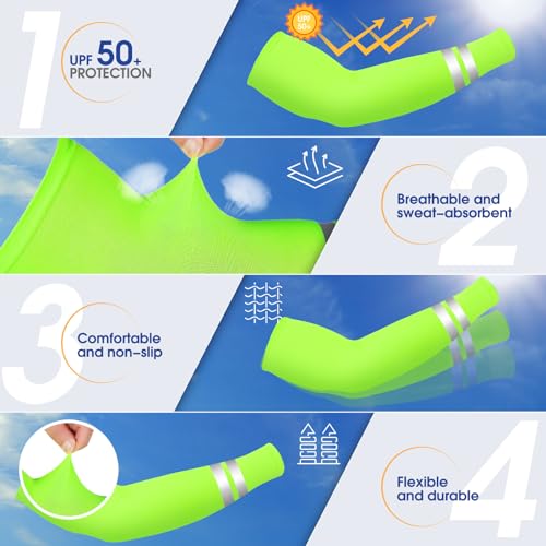 Image of SATINIOR 6 Pairs UV Sun Protection Sleeves