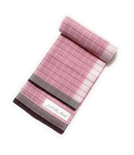 Image of 100% Pure Cotton Checked Fancy 2mts lungi,
