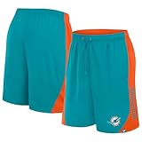 Fanatics Men's Aqua Miami Dolphins No Defense Shorts