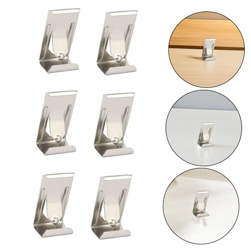 Image of Uonlytech 60pcs Photo Frame Clips Metal Material Sturdy Hooks for Picture Hanging