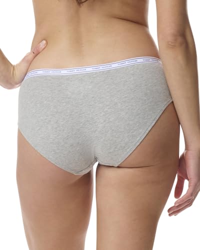 Tommy Hilfiger Women's Cotton Hipster Panty, Multipack4
