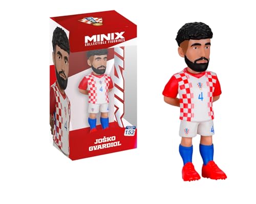 MINIX - Football Stars - Coppa del Mondo #152 - Croazia - Gvardiol - Personaggio da collezione 12 cm