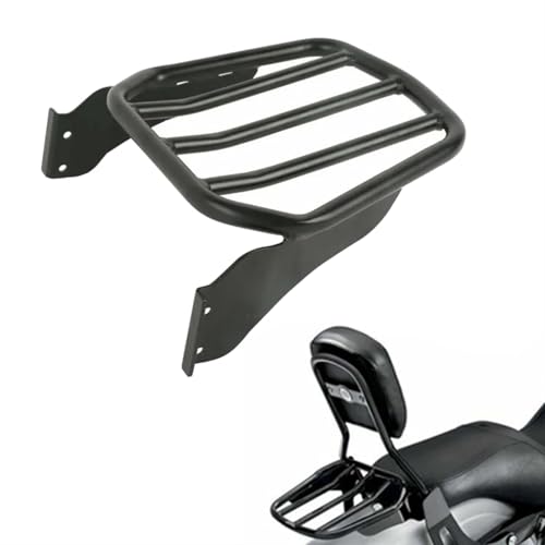 Porte-Bagages Sissy Bar Conique Harley Davidson Fat Boy S 2016 Accessoire Moto Noir
