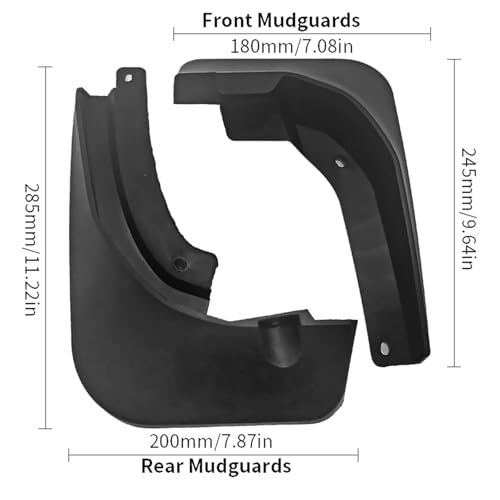 Garde-Boue de Voiture VW Bora 2016 Accessoires Extérieurs Bavettes Auto