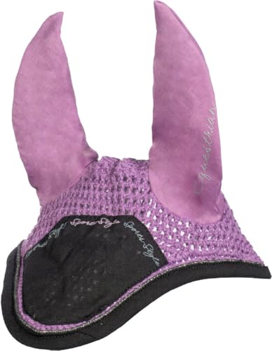 Bonnet anti-mouches HKM Harbour Island lilas de finition supérieure