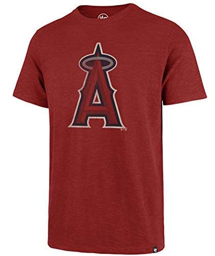 T-shirt de baseball L.A. Angels rouge taille S, maillot de sport manches courtes
