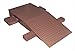 Vestil SWR-18-12-96 Steel Wheel Riser, 96" Length x 18" Width x 12.25" Height