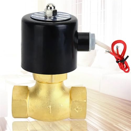 Électrovanne haute température en laiton pour eau chaude DN15