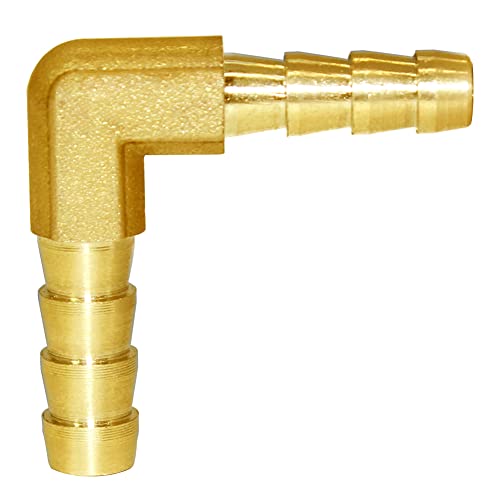 Joywayus 90 Degree Elbow Reducing Hose Barb 1/4