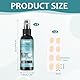 Rbleote 100ml Linsen-Kratzer-Entferner-Spray,Eparaturspray Fingerabdrücke,Brillenglas Reparatur Spray,Brillenglas-Kratzer-Reparaturspray,mit 8 Paar Nasenpads aus Schwamm