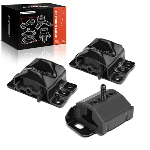 How Many Motor Mounts: Your Car's Essential Engine Supports 6 A-Premium 3PCS Engine Motor Mount and Transmission Mount Set Compatible with Chevrolet Camaro 1982-1992 5.0L & Pontiac Firebird 1988-1992 5.0L 5.7L, Replace# 7201-1502, 1258670