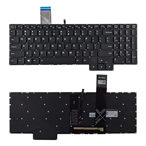 TLBTEK Backlight Keyboard Replacement Compatible with Lenovo Legion Y7000 2020 R7000 2020 GY530 GY550 GY750 Y550-15 Y550-17 5-15ARO5H 5-15IMH05H 5-17ACH6H,Ideapad Gaming 3-15IMH05 3-15ARH05 Laptop