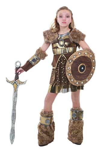 Princess Paradise Girl s Hildagaard Warrior Costume, Tween Medium