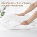 BedStory Kopfkissen 80x80 2er Set mit abziehbarem Bambusfasern Bezug, Antimilben und antibakteriell Kissen aus 1500g x 2 Mikrofasern, hypoallergen bequemes Weiches und atmungsaktives Kissen