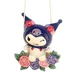 Blue Sky Clayworks Kuromi Loves Springtime Garden Swinger (Hello Kitty and Friends Collection)