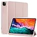 Price comparison product image SIWENGDE Case for iPad Pro 12.9 Inch 2020,Slim Lightweight Soft Flexible TPU Back Cover,Support iPad Pencil Charging for iPad Case,Multiple Viewing Stand Modes,Auto Wake/Sleep (Pink Sand)
