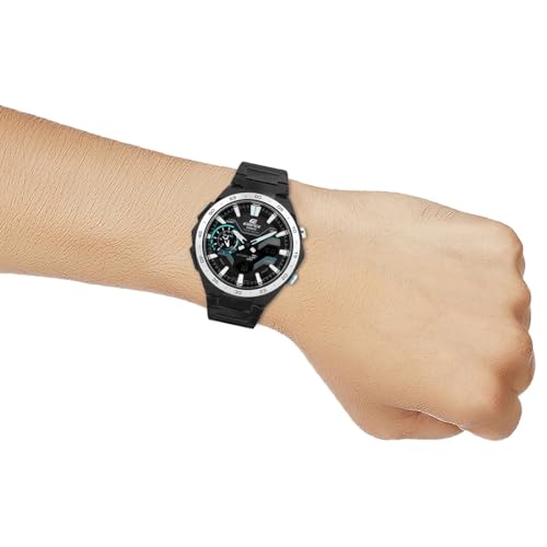 Casio Edifice ECB-2200DD-1ADF Black Analog-Digital Dial Black Stainless Steel Band Men's Watch Smartphone Link Tough Solar ED590 - Image 5