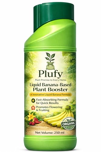 Image of Banana Bloom Liquid Biofertilizer for Plants | Organic Plant Booster Liquid Fertilizer for Faster Flowering & Speed Growth | Promotes Healthy Roots for Indoor Outdoor Home Garden Plants (250ml)