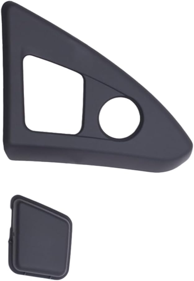 Armrest Storage Box Switch Button Cover Trim, Center Console Release Button Switch Protective Cover Trim, 2011-2013 Compatible with BMW 5 Series F10 F18, Black